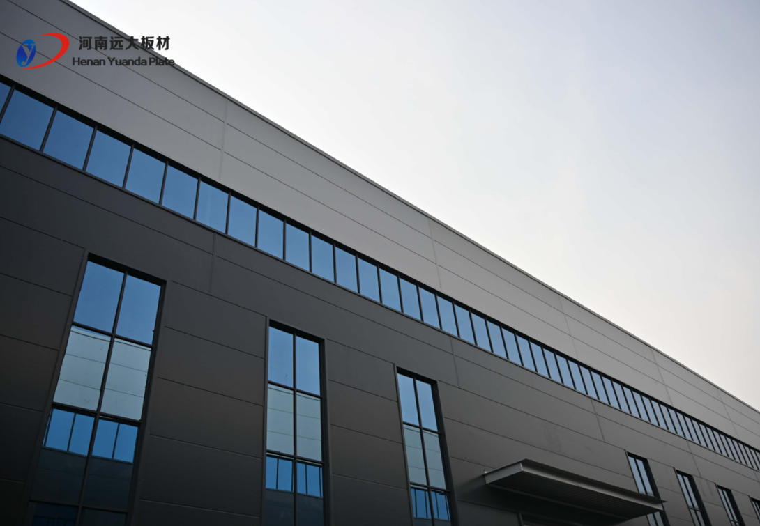 新建廠房外墻優(yōu)選材料：河南遠大聚氨酯封邊巖棉板應(yīng)用案例（十六棟）(圖2)
